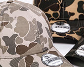 Kšiltovka New Era 9FORTY Detroit Tigers Light Green Camo/Olive Strapback