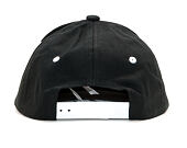 Kšiltovka Kappa Authentic Bzadem Black/White Snapback
