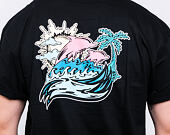 Triko Pink Dolphin Roll Tide Tee Black