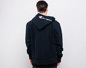 Mikina Champion Hooded Full Zip Classic Logo Navy