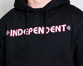 Mikina Independent Bar Cross Hoody Black