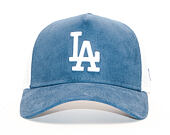 Kšiltovka New Era 9FORTY A-Frame Trucker Los Angeles Dodgers Cord Brights Blue/White Snapback