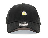 Kšiltovka New Era 9FORTY Green Bay Packers Pin Badge Black Strapback