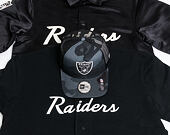 Bunda New Era Oakland Raiders Satin Coaches Jacket Black