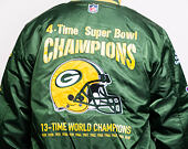 Bunda New Era Green Bay Packers Champion Bomber Green