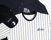 Triko New Era Heritage Script Jersey Navy