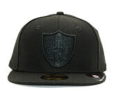 Kšiltovka New Era 59FIFTY Oakland Raiders Poly Tone Black/Black