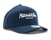 Kšiltovka Mitchell & Ness Pinscript High Crown 110 Navy/White Snapback