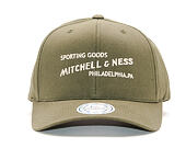 Kšiltovka Mitchell & Ness Sporting Goods Olive Snapback