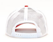 Kšiltovka New Era 9FORTY A-Frame Trucker Los Angeles Dodgers League Essential Scarlet/White