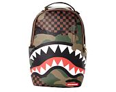 Batoh Sprayground Checkered Camo Shark Backpack B2201