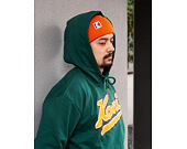 Mikina Karl Kani College Hoodie green/yellow
