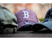 Kšiltovka New Era 9FORTY Engineered Plus Boston Red Sox Maroon / Optic White Strapback