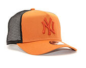 Dětská Kšiltovka New Era 9FORTY Trucker The League Essential New York Yankees Youth Rust / Black Sna