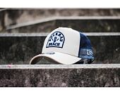 Kšiltovka New Era 9FORTY Trucker Rockbay Stone / Navy Snapback