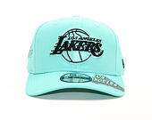 Kšiltovka New Era 9FIFTY Hard Bootleg Neon Los Angeles Lakers Blue Tint Snapback