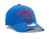 Kšiltovka New Era 9FORTY Vintage Team Front Philadelphia 76ers Team Color Strapback