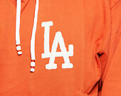 Mikina New Era Vintage Big Logo Hoody Los Angeles Dodgers Cooperstown Rust