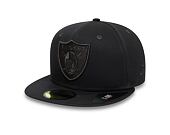 Kšiltovka New Era 59FIFTY Oakland Raiders Team Tonal Grey Heather