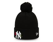 Dámský Kulich New Era New York Yankees Twine Bobble Knit Black