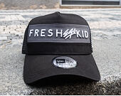 Kšiltovka New Era 9FORTY A-Frame Trucker Colour Block Fresh Ego Kid Black/Grey