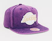 Kšiltovka Mitchell & Ness Los Angeles Lakers JS18253 Snow Washed Natural