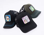 Kšiltovka Capslab - Trucker Rick and Morty - Black / Purple