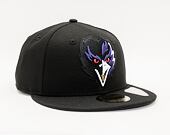 Kšiltovka New Era 59FIFTY NFL Elements 2.0 Baltimore Ravens Black
