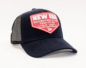 Kšiltovka New Era 9FORTY A-FRAME Trucker Wool Patch Navy