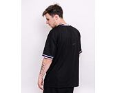 Triko New Era NBA Oversized Applique Tee Los Angeles Lakers Black