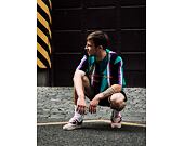 Triko Karl Kani Signature Stripe Tee Turquoise/Black/White - 6069902