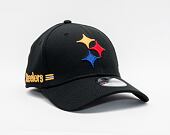 Kšiltovka New Era 39THIRTY NFL20 Sideline Home Pittsburgh Steelers Stretch Fit Team Color