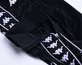 Tepláky Kappa 222 Banda Rastoria Slim 303KUC0 A24 Black/White