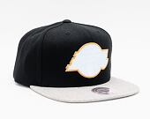 Kšiltovka Mitchell & Ness Los Angeles Lakers Black Heather Reflective Snapback