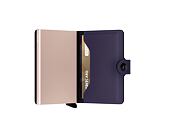 Peněženka Secrid Miniwallet Matte Purple-Rose