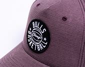 Kšiltovka Mitchell & Ness Slub Patch Chicago Bulls Burgundy Snapback