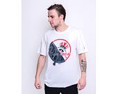 Triko New Era Split Graphic New York Yankees Optic White