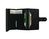 Peněženka Secrid Miniwallet Paisley Black