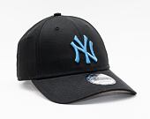 Kšiltovka New Era 9FORTY MLB League Essential New York Yankees Strapback Black / DTL