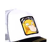 Kšiltovka Capslab Psykokwak Trucker White / Black PSY3