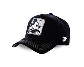 Kšiltovka Capslab Mickey Mouse Monochrome Trucker Black / Grey - MIC3