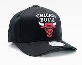 Kšiltovka Mitchell & Ness Chicago Bulls 537 Team Logo High Crown Black