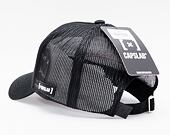 Kšiltovka Capslab Trucker Plain Black