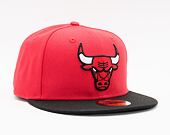 Kšiltovka New Era 59FIFTY NBA Basic Chicago Bulls Fitted Red / Black