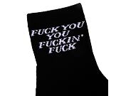 Ponožky RIP N DIP Fucking Fuck Mid Socks RND4772 Black