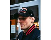 Kšiltovka New Era 9FORTY A-Frame Oversized Patch Fulham FC Snapback Black / Scarlet