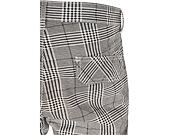 Kalhoty Urban Classic TB3138 AOP Glencheck Cargo Jog Pants White/Black