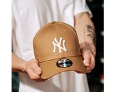Kšiltovka New Era 9FORTY Color Essential New York Yankees Strapback Wheat / Optic White