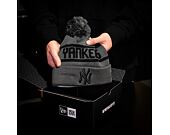 Kulich New Era MLB Team JAKE bobble Cuff Knit New York Yankees Graphite