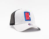 Kšiltovka New Era 9FORTY 9FORTY NBA jersey Essential Trucker Los Angeles Clippers Snapback Gray